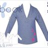 Ebook / Nähanleitung Damen Shirt mit V-Ausschnitt thumbnail number 1