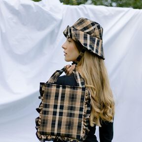 Tasche mit Rüschen Schnittmuster mit Videoanleitung 