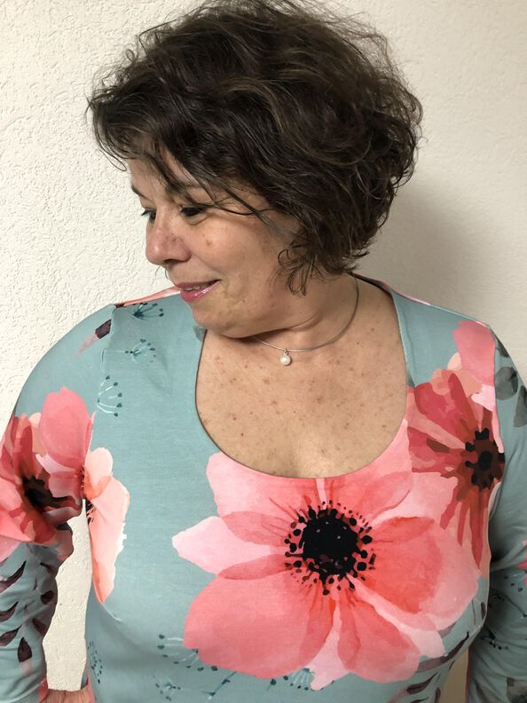 Shirt LONA Gr. 34-54 PDF-Schnitt A4, A0, Anleitung image number 2