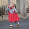 HOODIEKLEID FÜR MÄDCHEN GR 56 - 146 thumbnail number 1