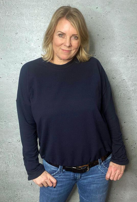 Sweater mit Kragen (34-58) LARANJA Schnittmuster image number 10
