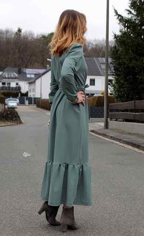 Stufenkleid "LIANE" Nähanleitung und Schnitt Gr. 158–46 image number 8