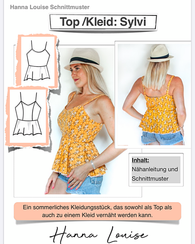 Kleid/Top #Sylvi Nähanleitung und Schnittmuster (XS-XL) image number 10