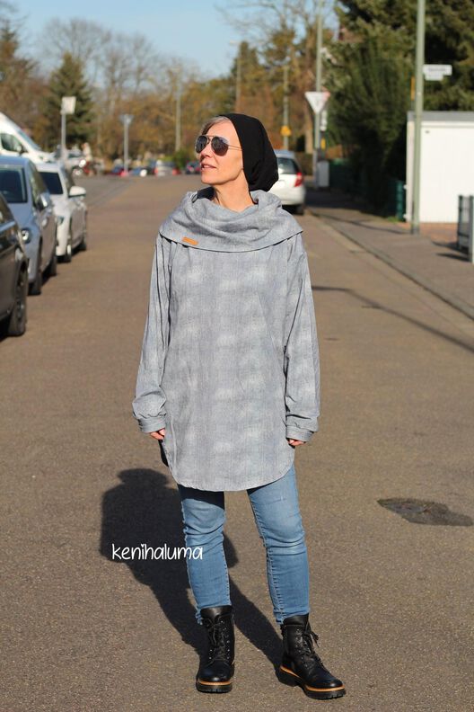 Hoodie/Pullover GINOSA Gr. 32-56 Ebook Schnittmuster image number 10