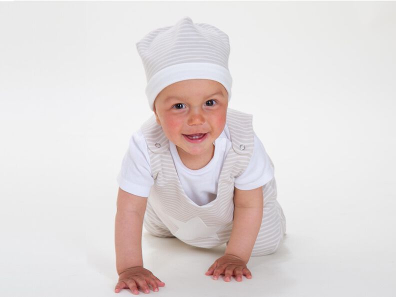 Schnittmuster Baby Overall zum Wenden und Mütze image number 4