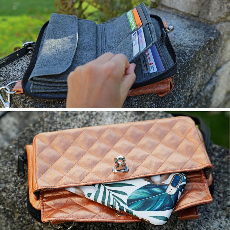 Handytasche Money Cat Schnittmuster und Nähanleitung image number 5
