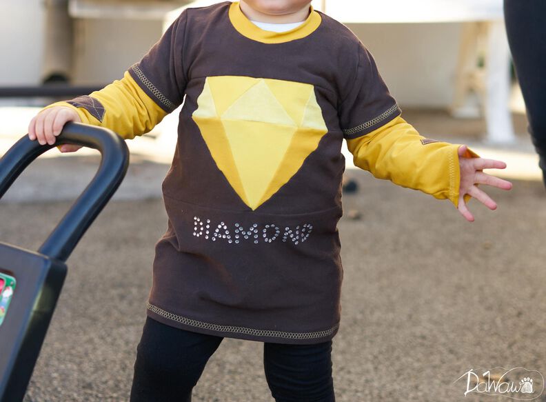 Diamond SHIRT Gr. 86 - 164 Diamant Schnittmuster image number 7