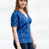 Selina Shirt mit Kräuselungen V-Ausschnitt BU 80-116, A4+A0 thumbnail number 8