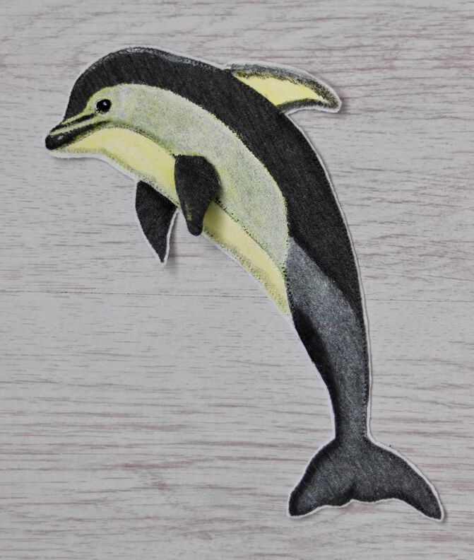 Applikationsvorlage und Nähanleitung Delfin image number 8
