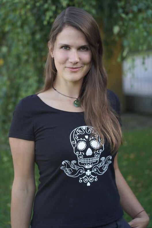 Plottdatei Rockabilly Skull (Totenkopf mit Schwalbe) image number 2