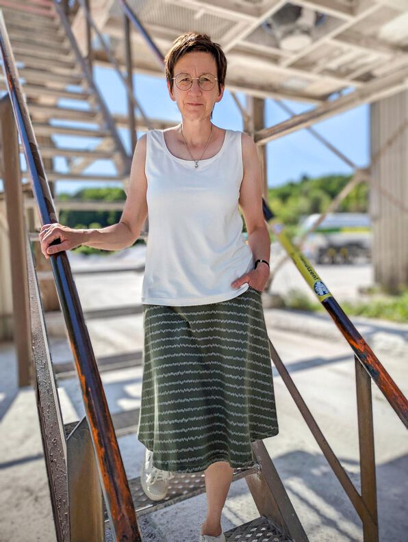 »LaSuvi Skirt« (32–54) – Jerseyrock image number 2
