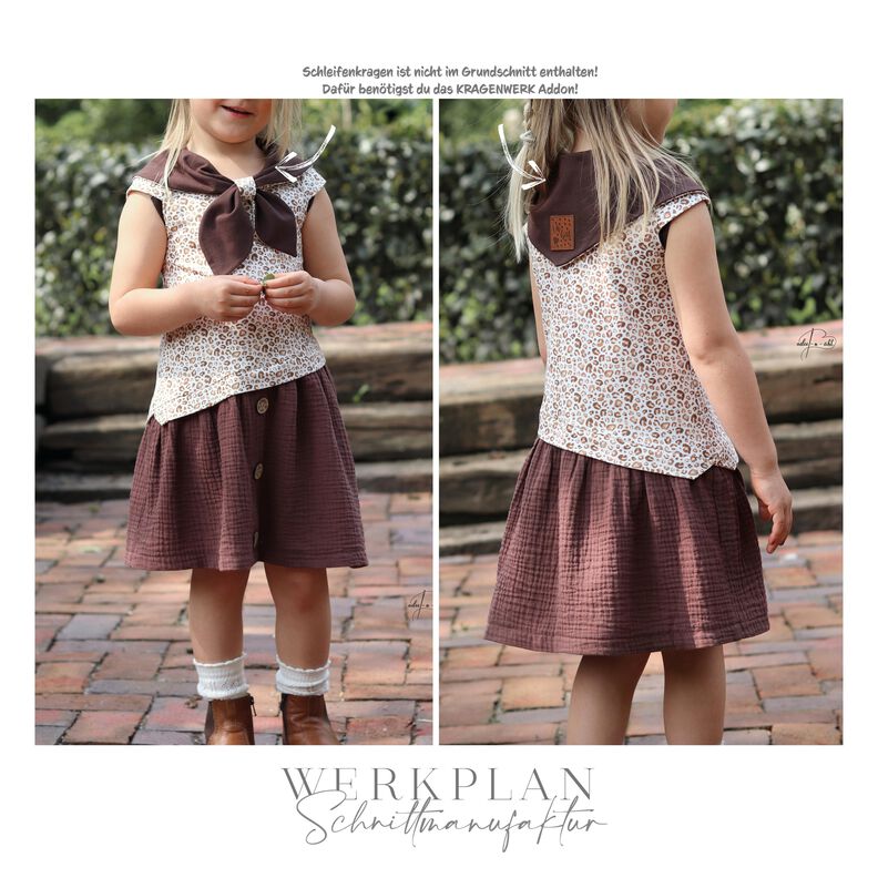 Sommer LagenWERK | 98 bis 164 | Tunika & Kleid | A4 & Beamer image number 4
