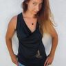 Wasserfall-Shirt/Kleid Tania 32-46 für sehr dehnbare Stoffe thumbnail number 1