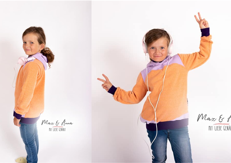 Lovely Heart Jacke und Hoodie Gr. 74 bis 152 image number 9