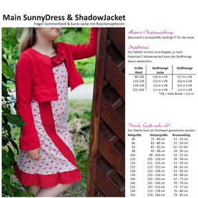 Main SunnyDress&ShadowJacket - Kleid&Jacke - 80-164+Beamerv.