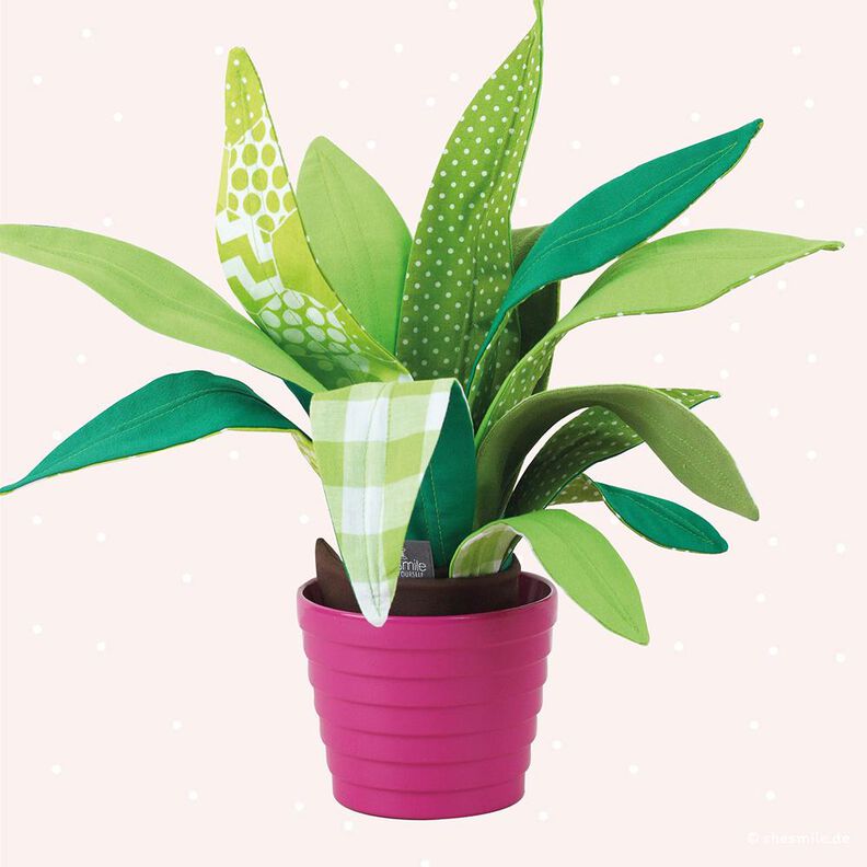 Zimmerpflanze Sansevieria (Nähanleitung & Schnittmuster) image number 1