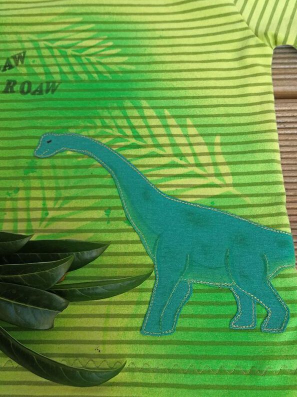 Applikationsvorlage Brachiosaurus Dino image number 8