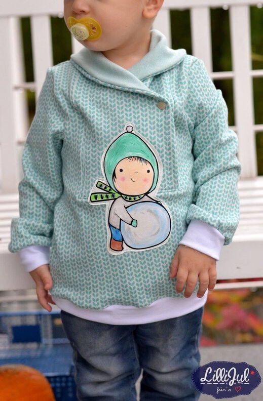 EBOOK HOODIE SIMO KIDS GR. 68-164 image number 2