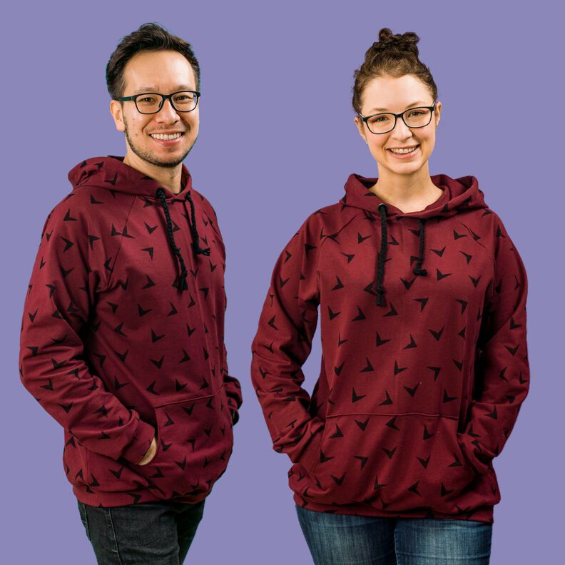 Unisex Hoodie TIBU ♥ Gr. XS-XXXL image number 3