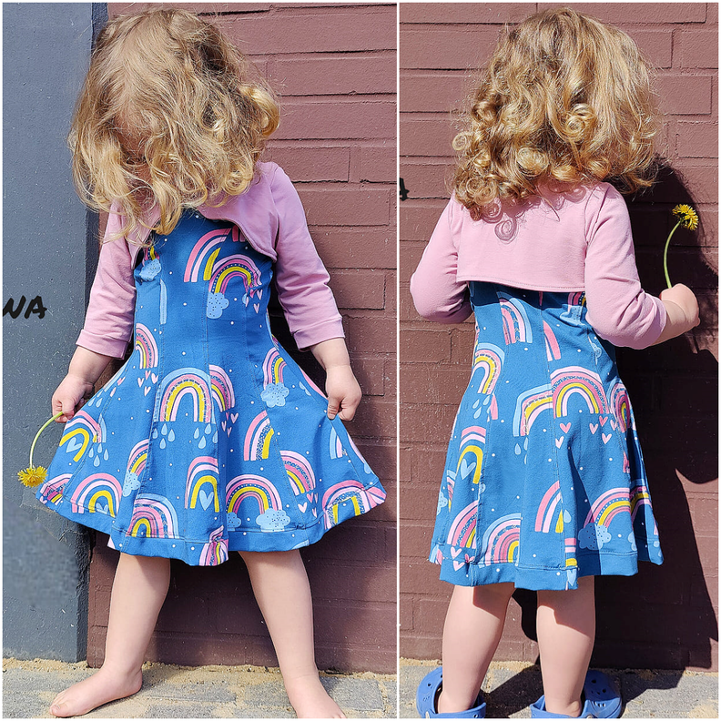 Brielle Gr. 92 bis 152 Shirt & Kleid im Lagenlook image number 10