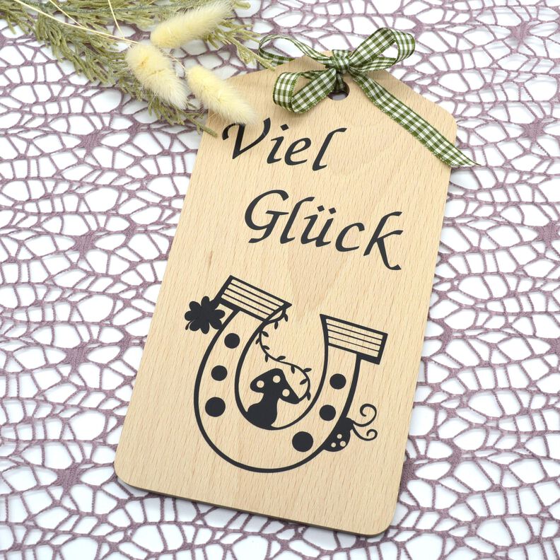 Plotterdatei Glück Hufeisen image number 2