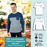 "Familien-Paket" Schnittmuster Set Longsleeve u. T-Shirt  thumbnail number 4