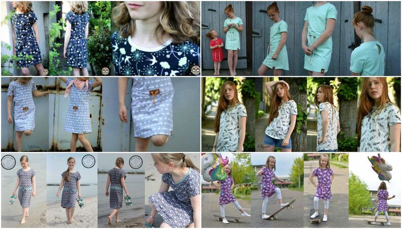 Kleid/Shirt Teens Schnittmuster Gr. 134-176 -meine HELVI #25 image number 9