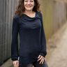 WasserfallLangarmShirt/Kleid Zazu 30-50 für dehnbare Stoffe thumbnail number 2
