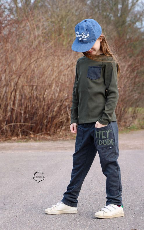 CL*OVER ‘BUTTON’ PANTS 128 – 170 image number 4
