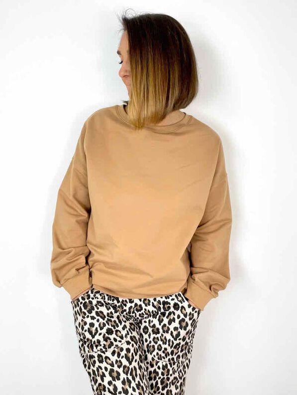 Sweatshirt "MIRELLE" Nähanleitung und Schnitt Gr. 158–46 image number 6