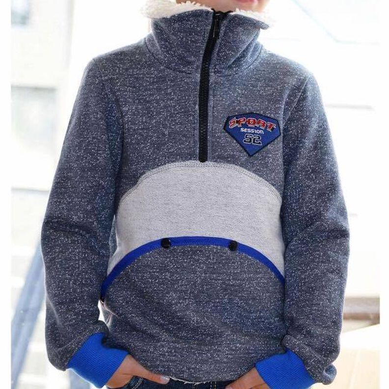 EBOOK CASUAL ZIPP HOODIE GR. 50-164 image number 1