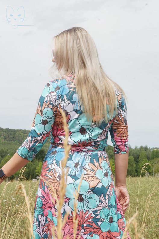 Wickelkleid AURORA (34-56) Damen Schnittmuster image number 10