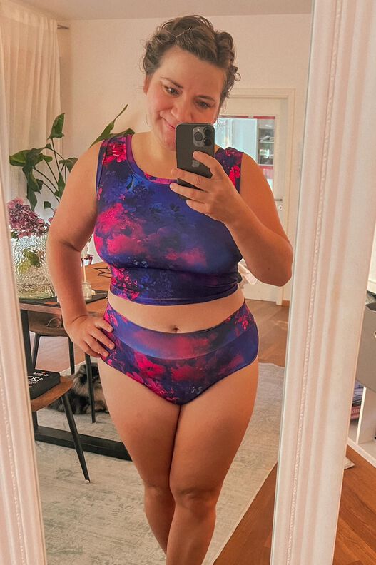 PDF-Schnittmuster: Crop-Bikini-Top-Anna Gr. 34 - 50 image number 6