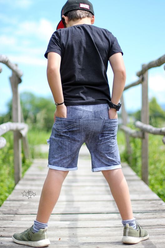 BEAMER / A0 / A4 lovely joggers 122-164 Hose Capri Shorts image number 5