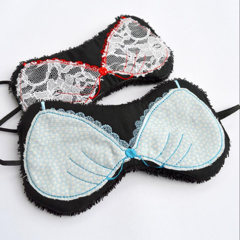 ITH Stickdatei Schlafmaske Bikini image number 1