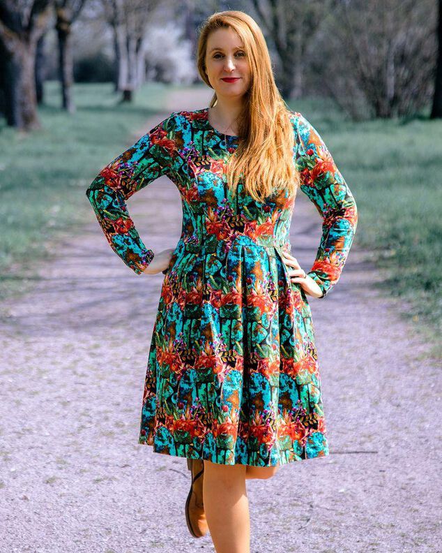 PDF-Schnittmuster: Kleid Niela in den Gr. 34 - 50 image number 3