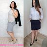 Damen Rock mit Taschen Sweatrock A-Linie GUNA ♥ Gr. XS-XXL thumbnail number 3