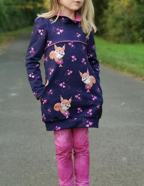Hoodiekleid Fabiosi Gr. 62-152 image number 9