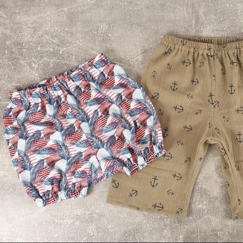 Lexi – Babyhose für den Sommer mit Gummizug Gr. 50-98, A4+A0 image number 1