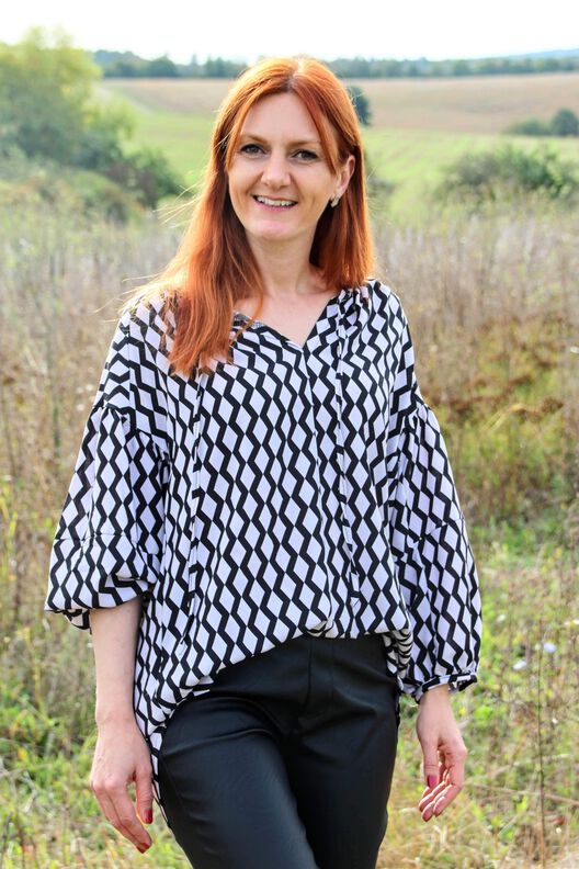 Ebook Bluse Kari Damen Gr. 32-58 - Schnittmuster PDF A4 image number 7