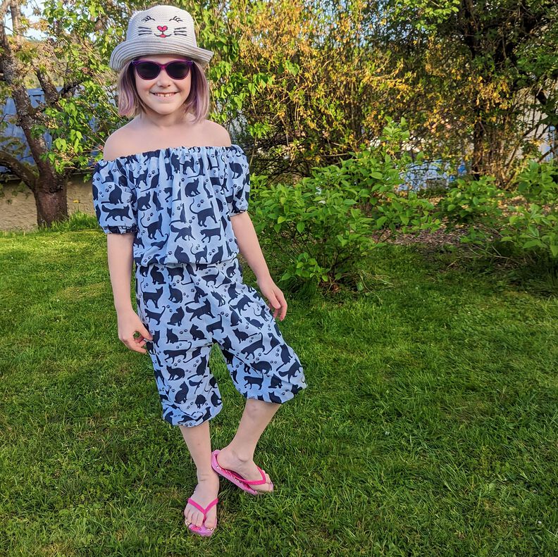 Sannys Carmen Jumper Kids – EBook und Nähanleitung image number 5