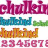 Schulkind in 3D Optik und Zahlen Stickdatei thumbnail number 4