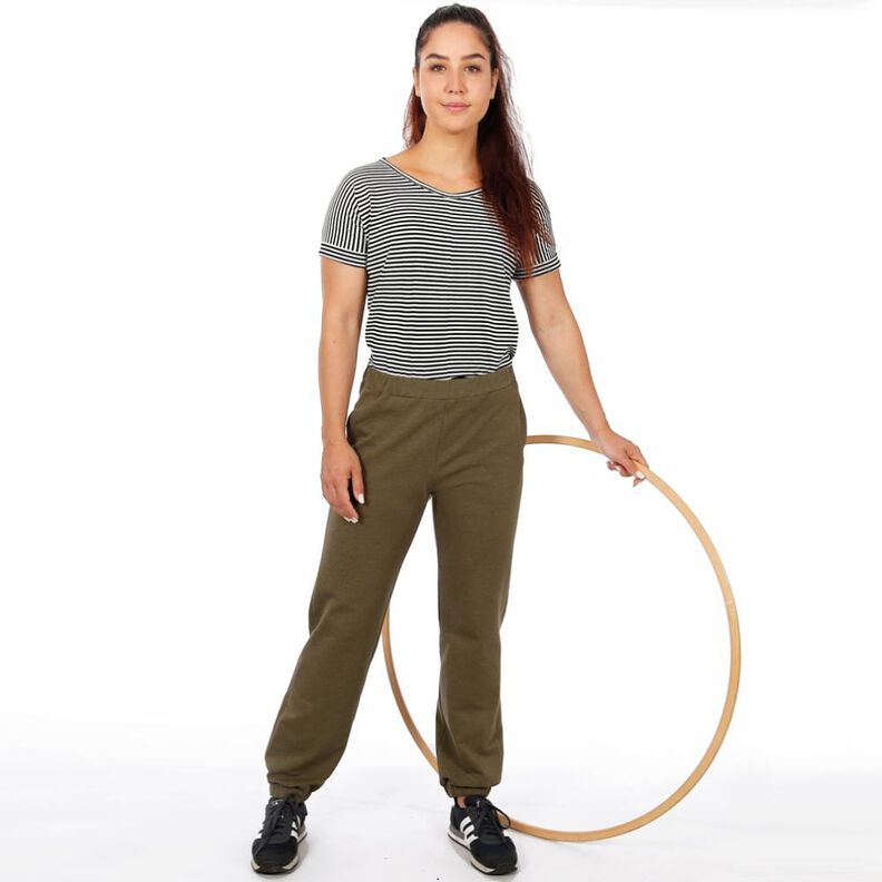 FRAU JOJO - Jogginghose mit Gummibund XS-XXL image number 1
