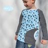 eBook Pilvi - Raglanshirt mit Tasche Größe 98 – 164 thumbnail number 5