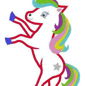 Stickdatei Einhorn