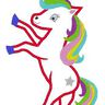 Stickdatei Einhorn thumbnail number 2