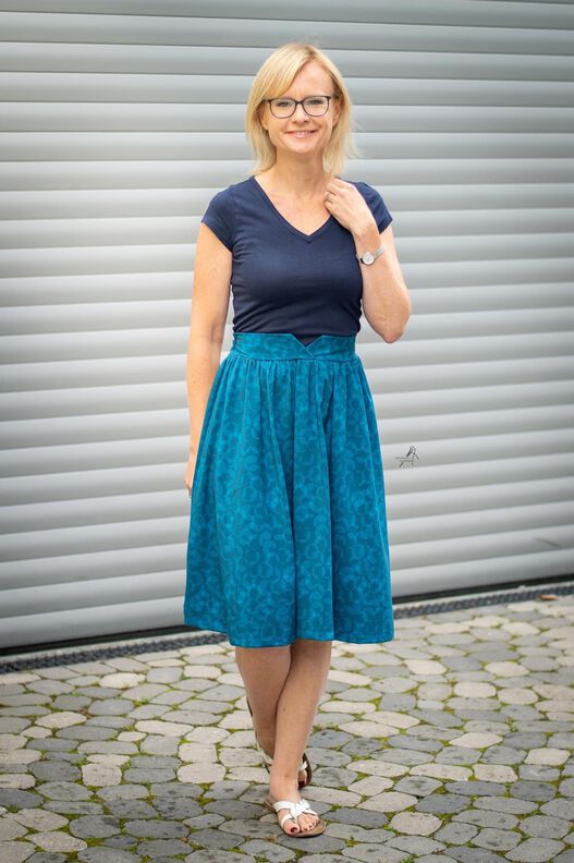 Vintage Skirt Damen - Gr. 32 - 54 image number 2