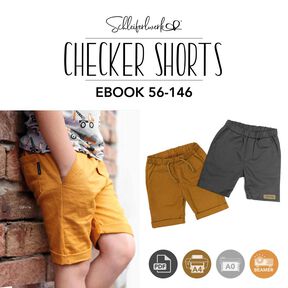 Checker Shorts | Schleiferlwerk | eBook | Größen 56-146