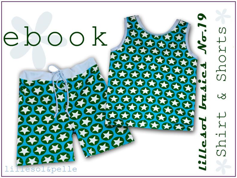 Ebook / Nähanleitung Sommerkombi Shirt & Shorts image number 1