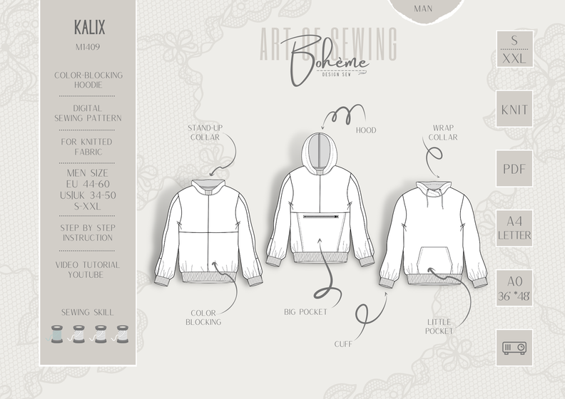 KALIX.hoodie | Herren | 44-60 image number 8